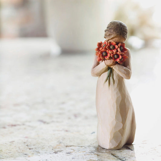 Joritreks Surrounded by Love Figurine by Willow Tree